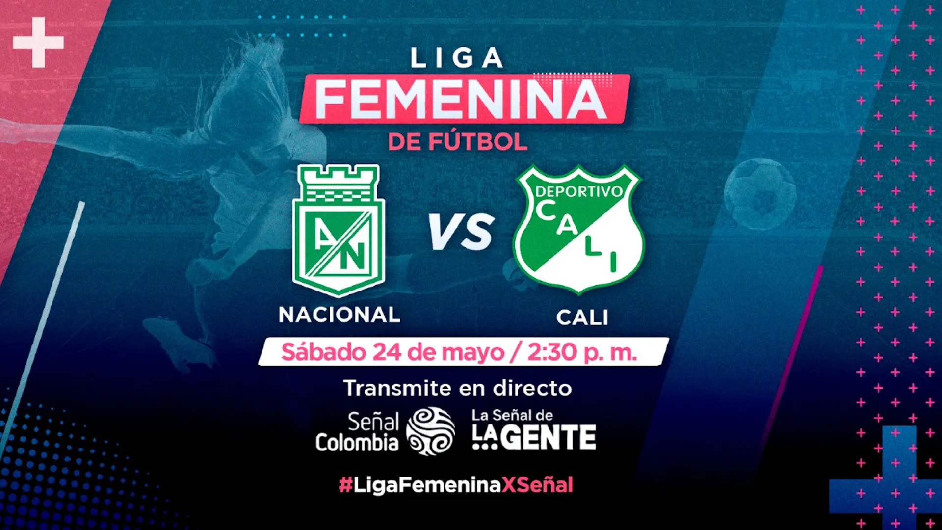 El duelo por el segundo lugar del fútbol femenino será Nacional vs Cali