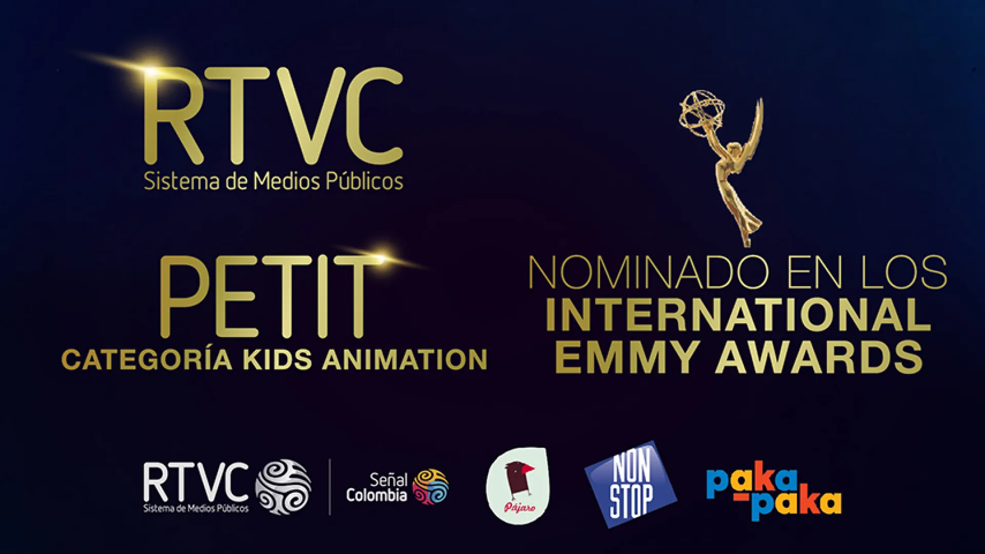 ¡Orgullo para Colombia! RTVC está nominado en los International Emmy Awards 2021