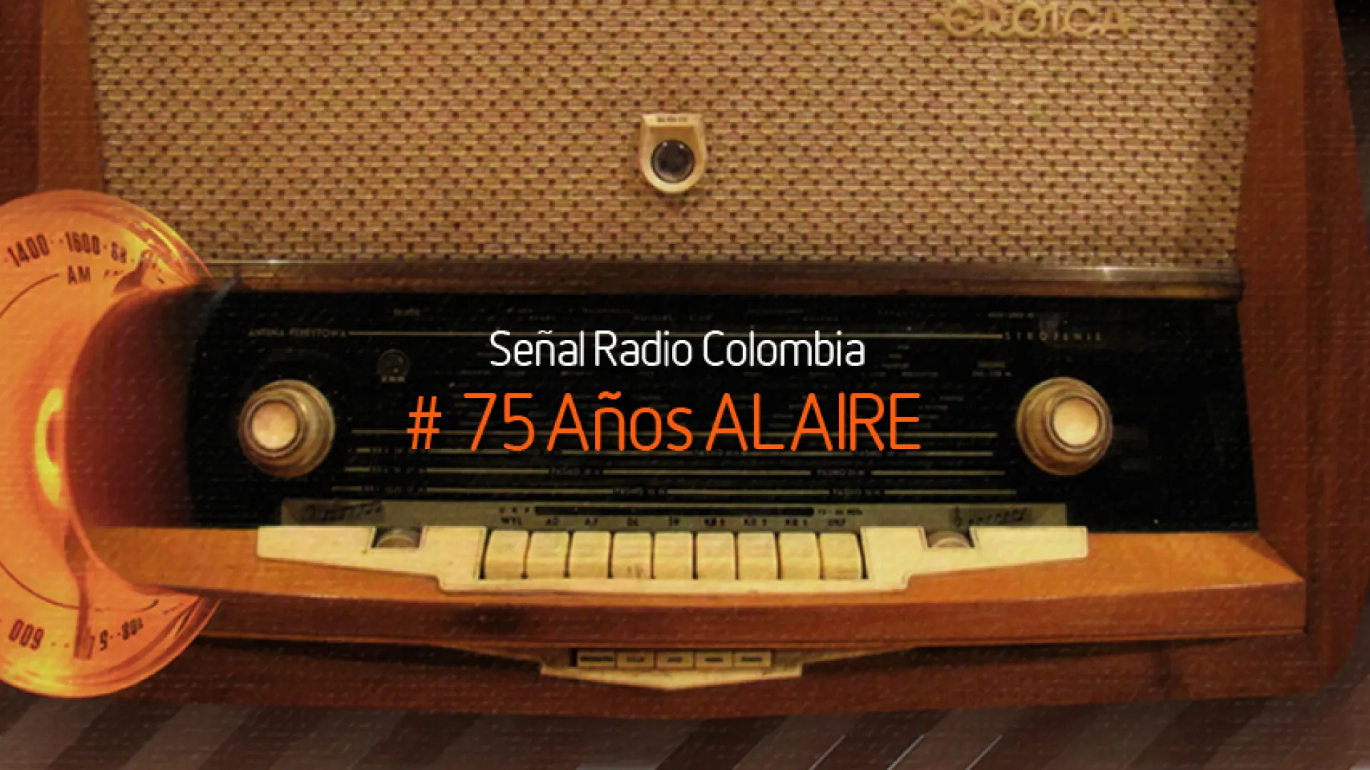 Nuestra emisora Señal Radio Colombia celebra sus 75 años al aire