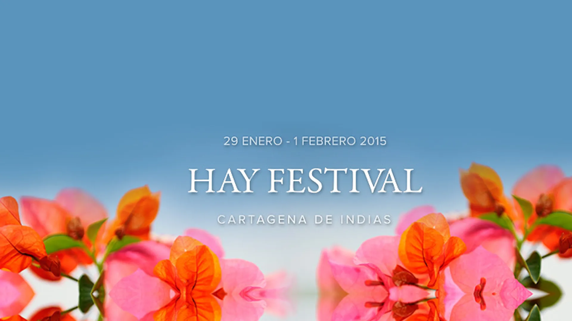 Streaming continues from Señal Colombia with the dialogues from "la fiesta de la palabra"