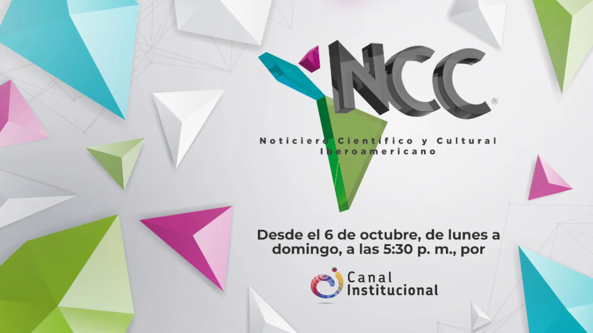 Canal Institucional apuesta por la ciencia y la cultura con nuevo noticiero