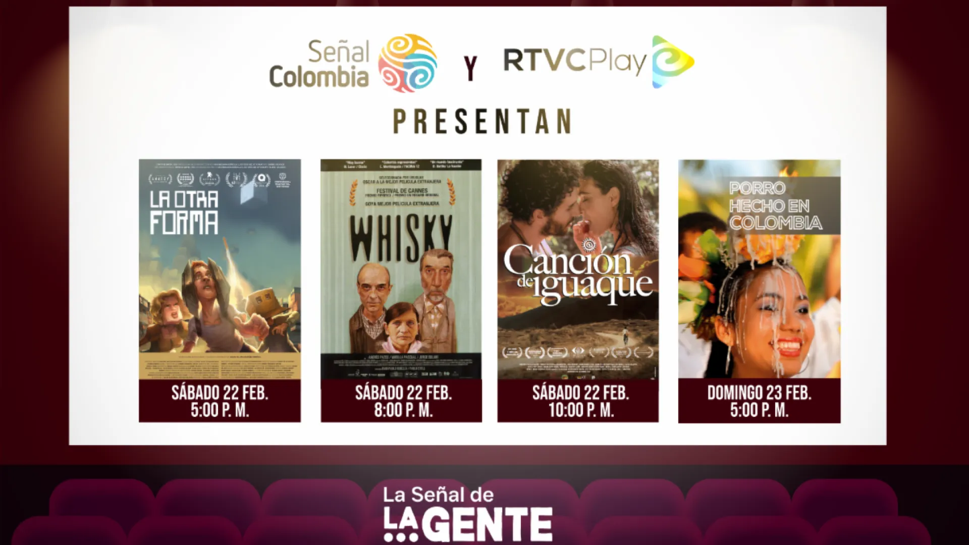 4 películas para disfrutar este fin de semana en Señal Colombia y RTVCPlay