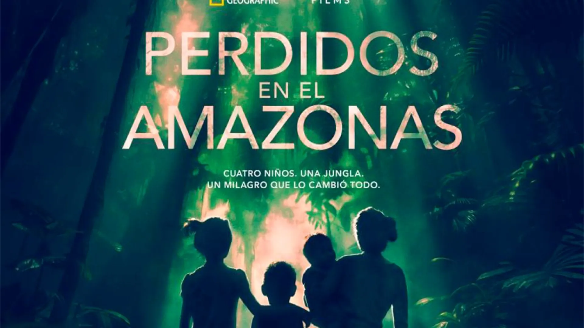 ¡EXCLUSIVO EN SEÑAL COLOMBIA! ‘PERDIDOS EN EL AMAZONAS’﻿. La increíble historia de cuatro niños indígenas que sobrevivieron a un accidente aéreo, en asociación con National Geographic