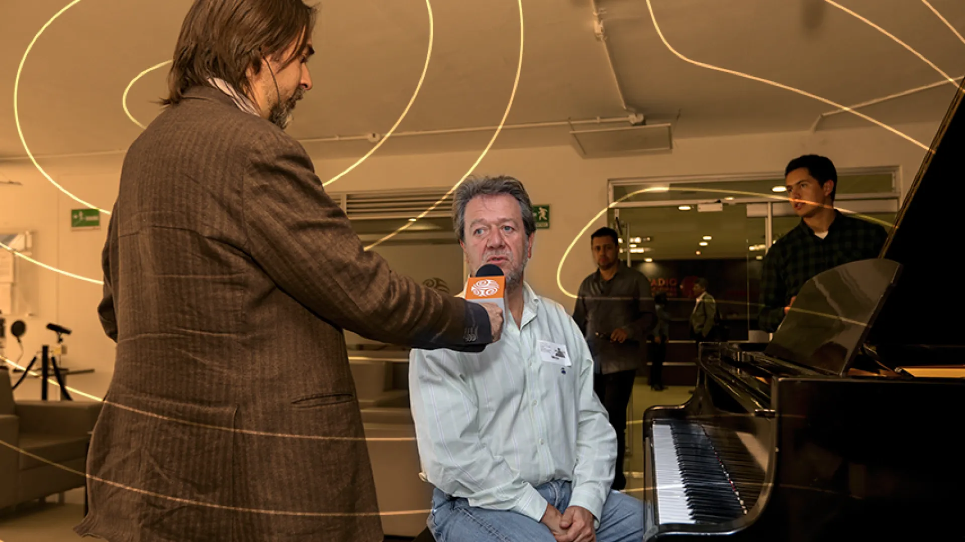 Piano de RTVC, testigo del mejor jazz de Óscar Acevedo