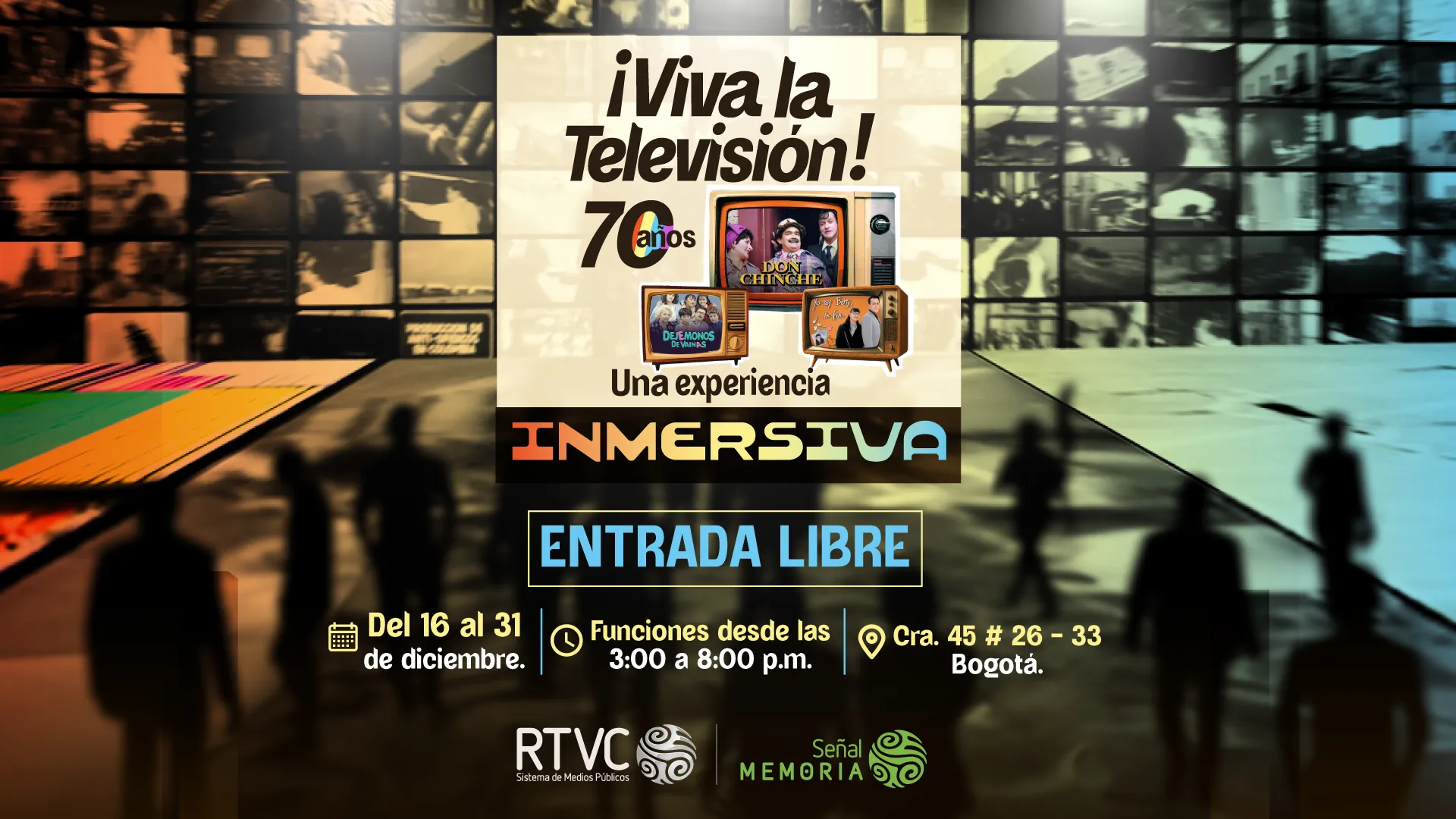 Plan gratuito para revivir los personajes de la televisión en una experiencia inmersiva