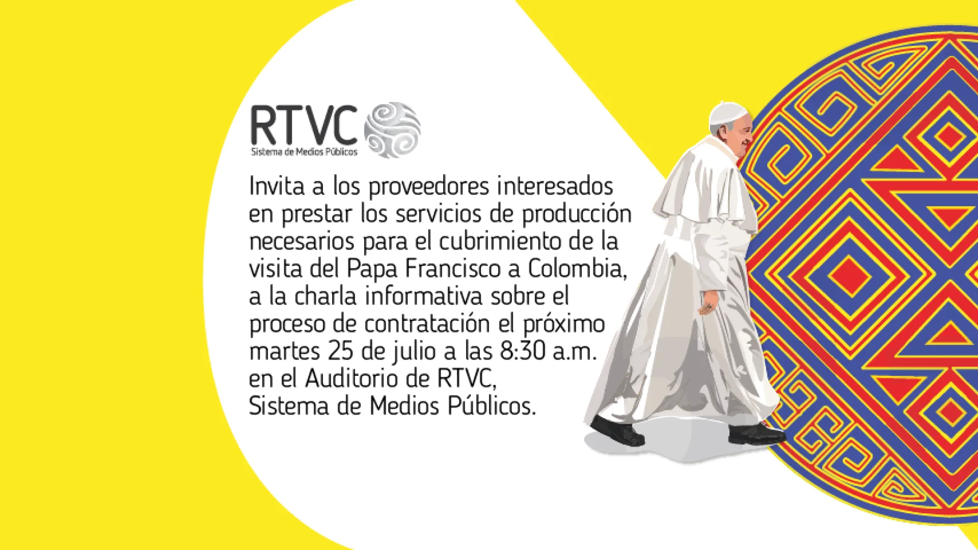 Visita Papa Francisco a Colombia