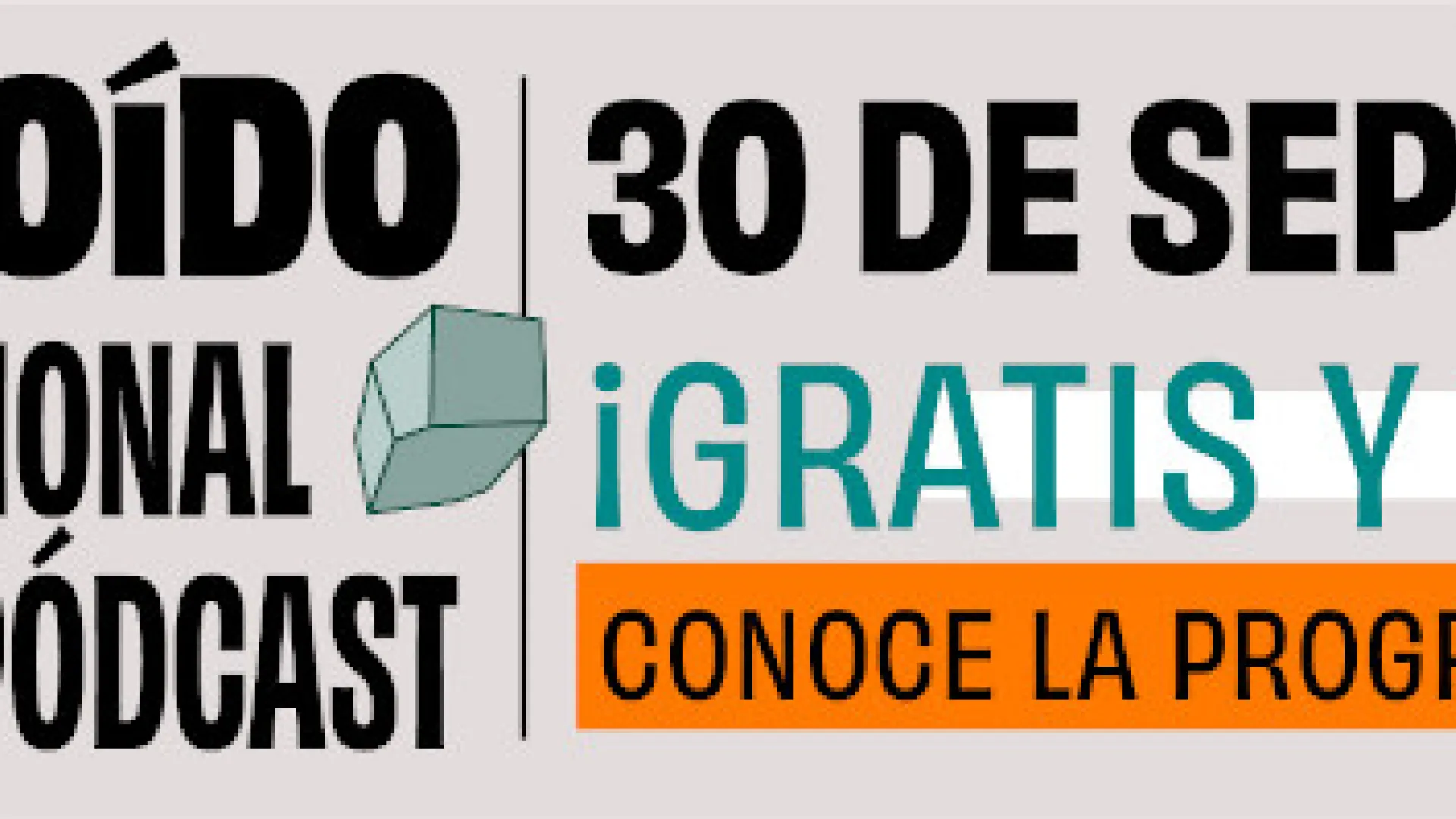 Asiste a estas charlas y talleres virtuales del Día Internacional del Pódcast