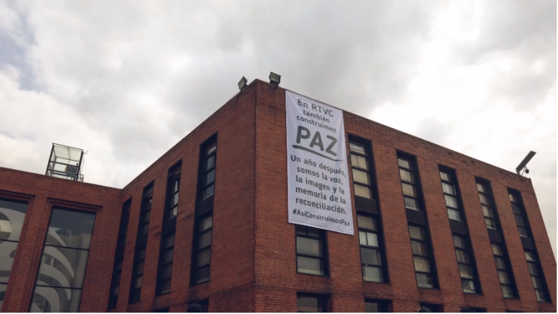 ¡Aquí en RTVC también construimos Paz!