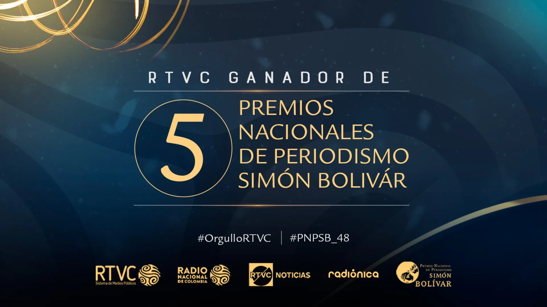 RTVC recibe cinco Premios Simón Bolívar 2023 a los mejores trabajos periodísticos en Colombia