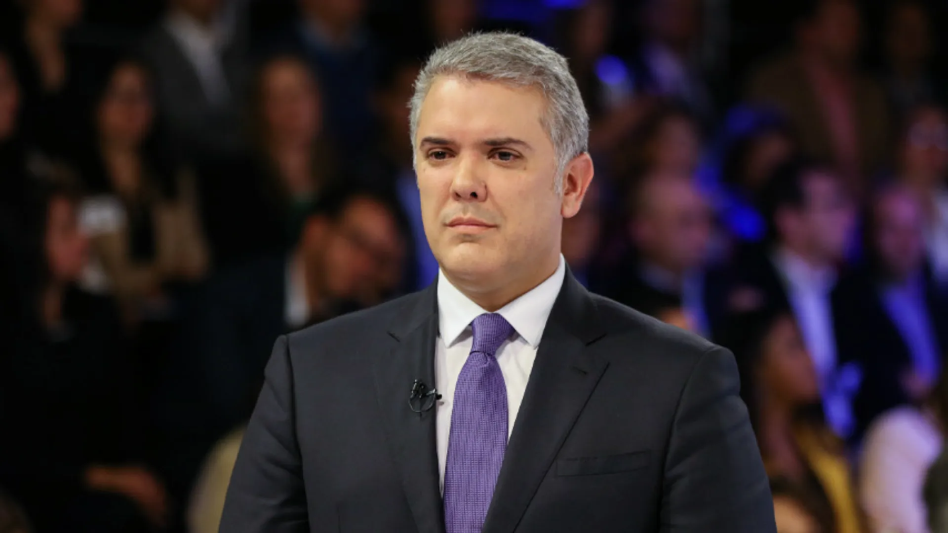 El Presidente Duque habla en los micrófonos de Radio Nacional