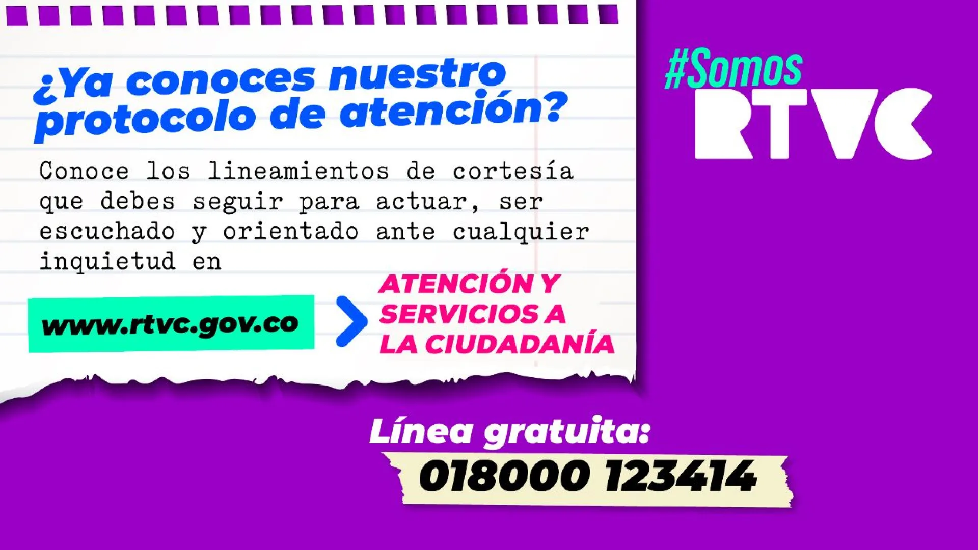 Conoce el Protocolo de Atención al Ciudadano