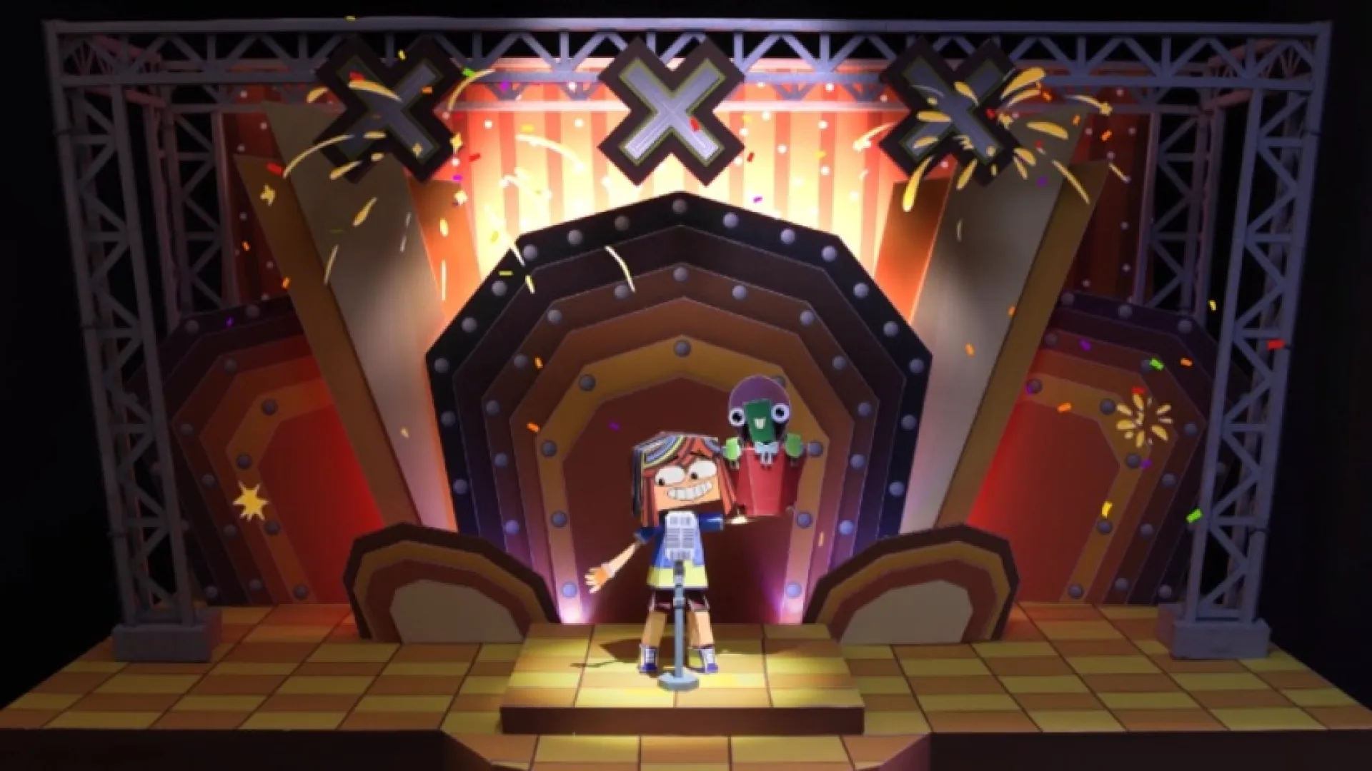 Puerto papel pantalla de Señal Colombia