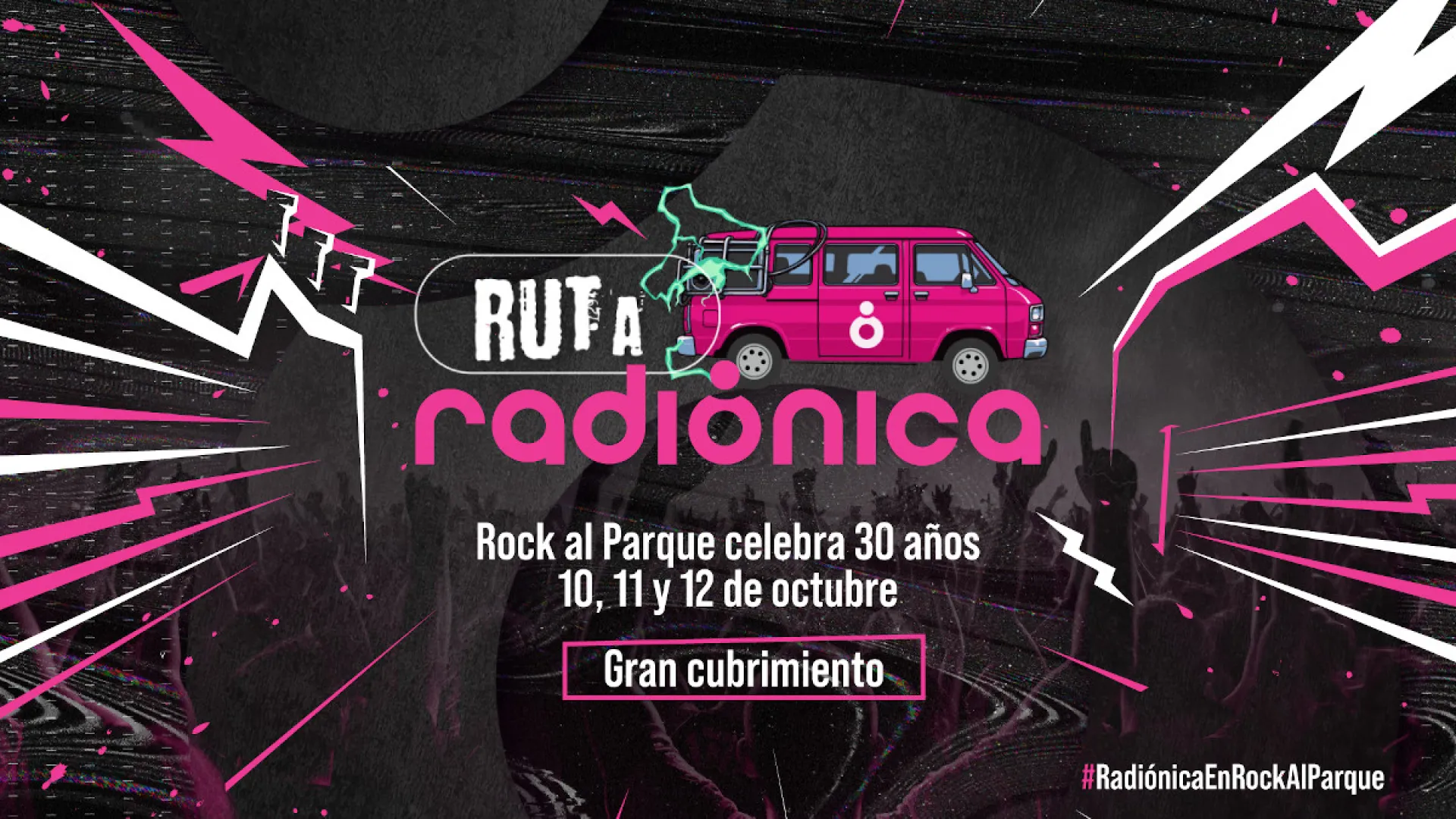 Radiónica vuelve al lugar donde nació con un cubrimiento especial de los 30 años de Rock al Parque