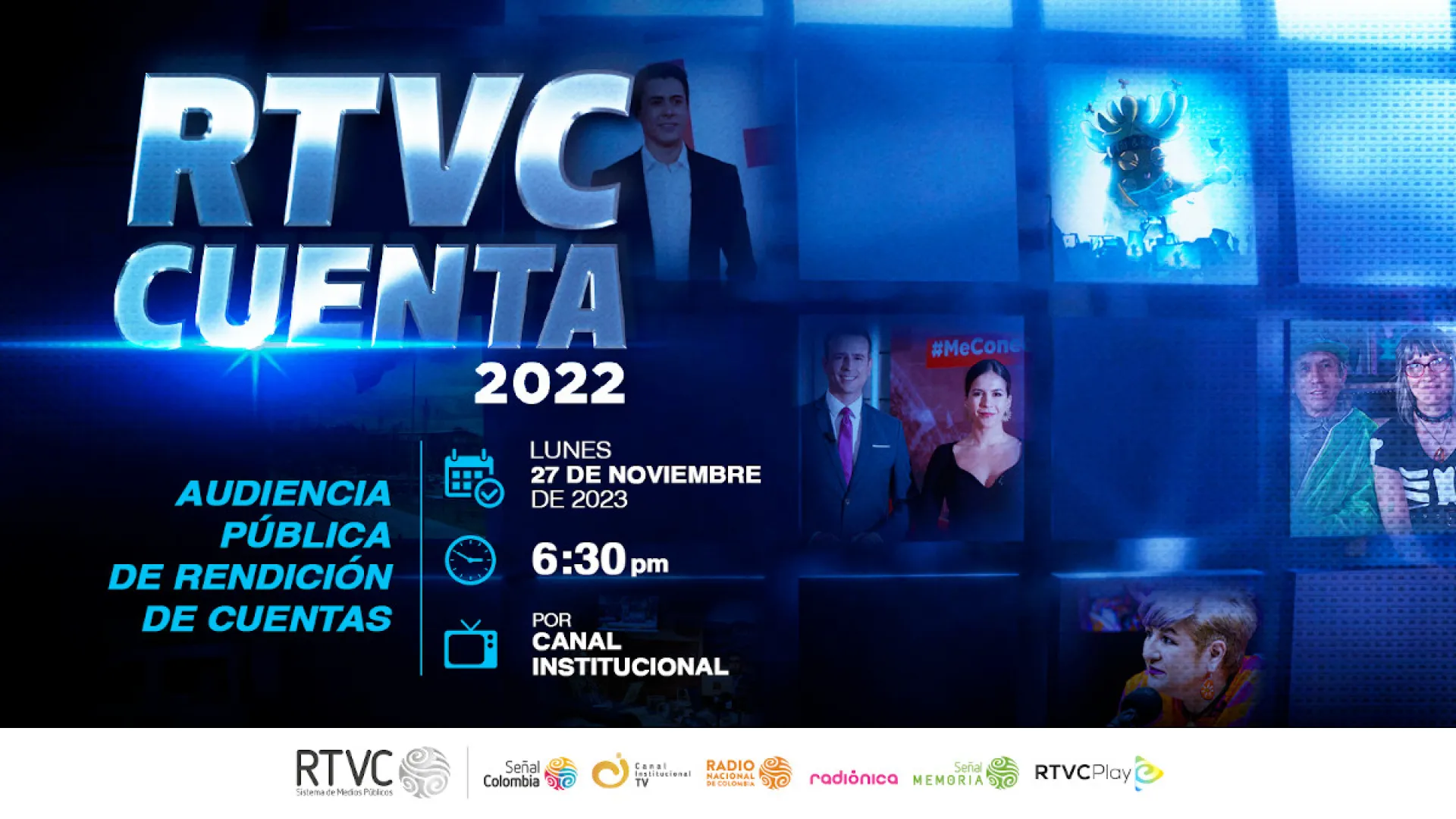 RTVC presenta su Audiencia de Rendición de Cuentas 2022