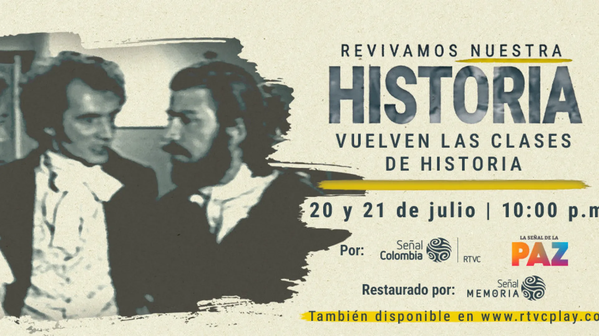 Celebramos el Día de la Independencia con una transmisión especial y el estreno de "Revivamos nuestra historia"