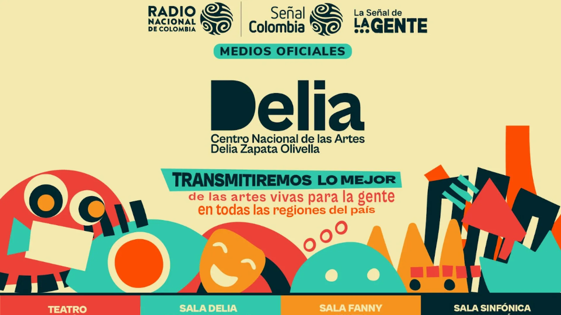 RTVC es el medio oficial del Centro Nacional de las Artes Delia Zapata Olivella