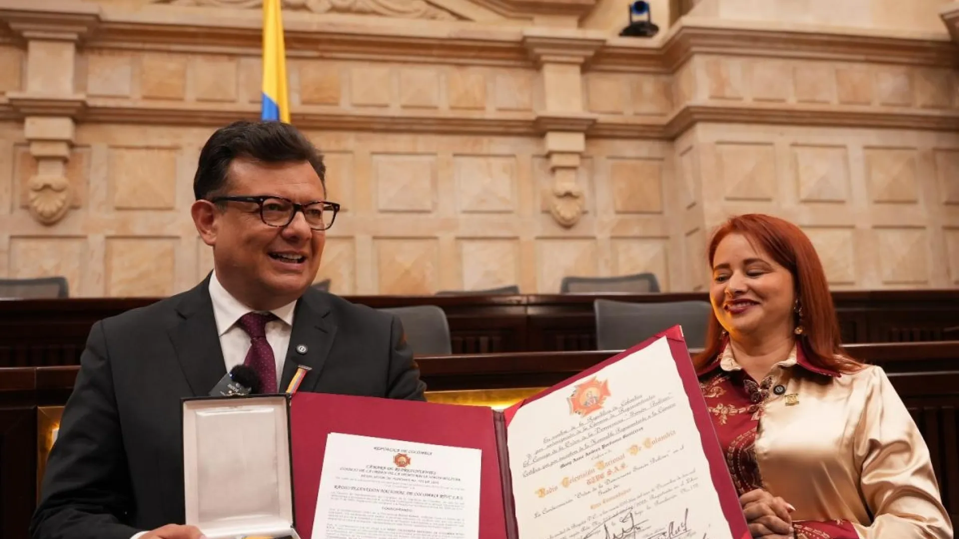 Orden de la Democracia Simón Bolívar para RTVC