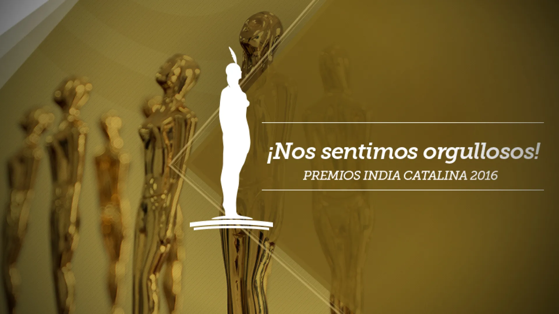 Con 11 premios, Señal Colombia y RTVC triunfan en los India Catalina 2016
