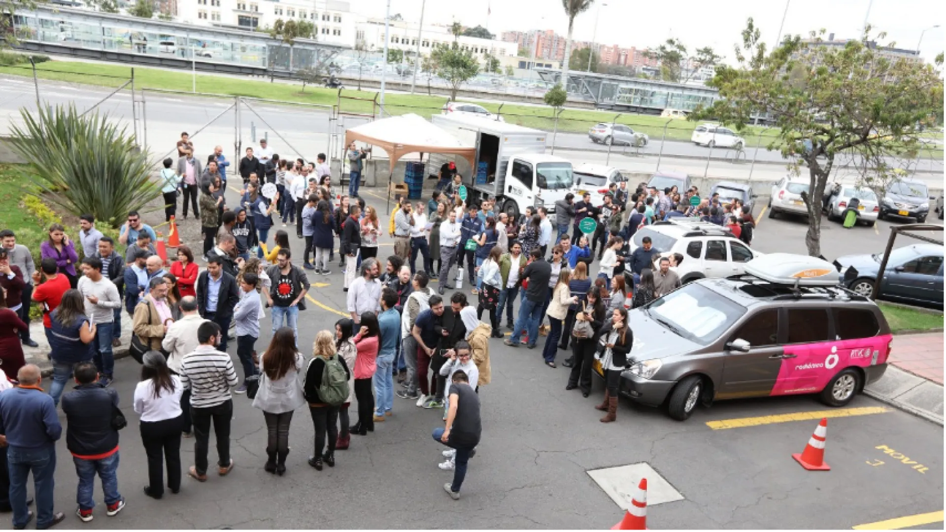 ¡Así vivimos el simulacro de evacuación!