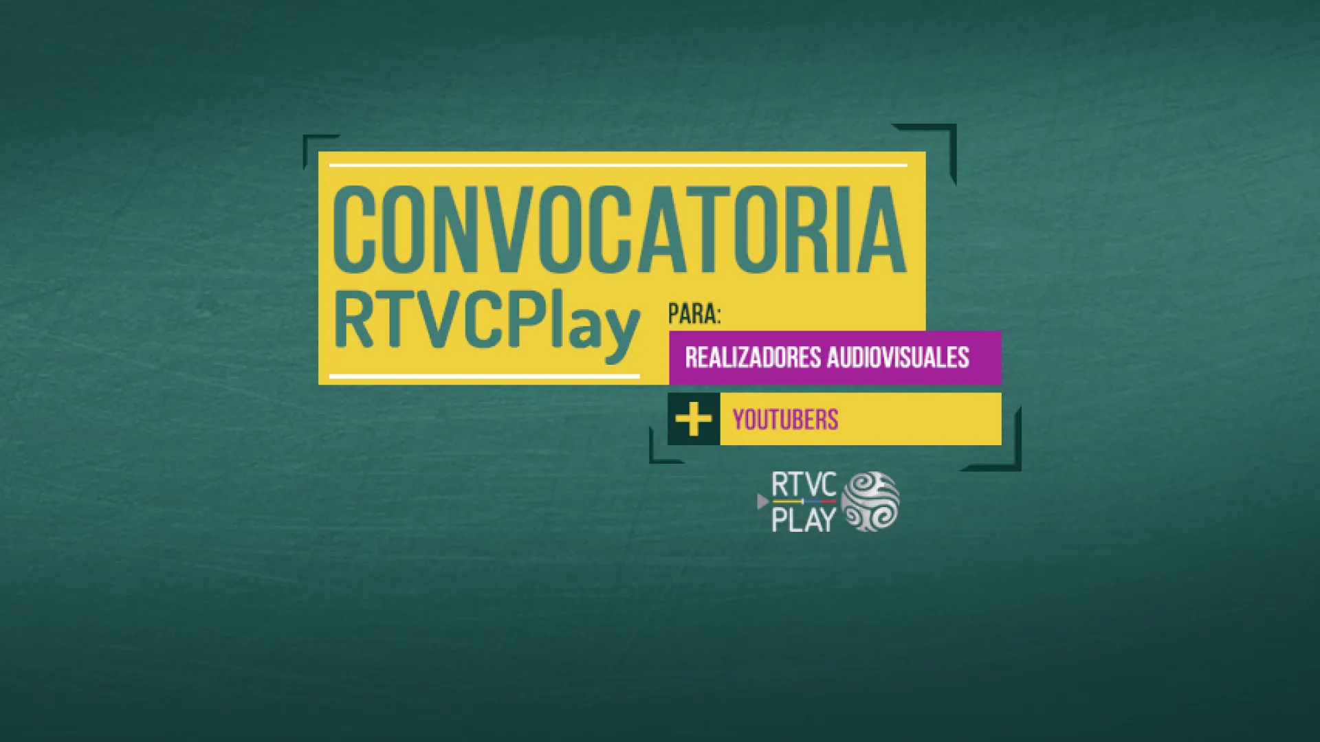 RTVCPlay convoca a creadores audiovisuales y youtubers