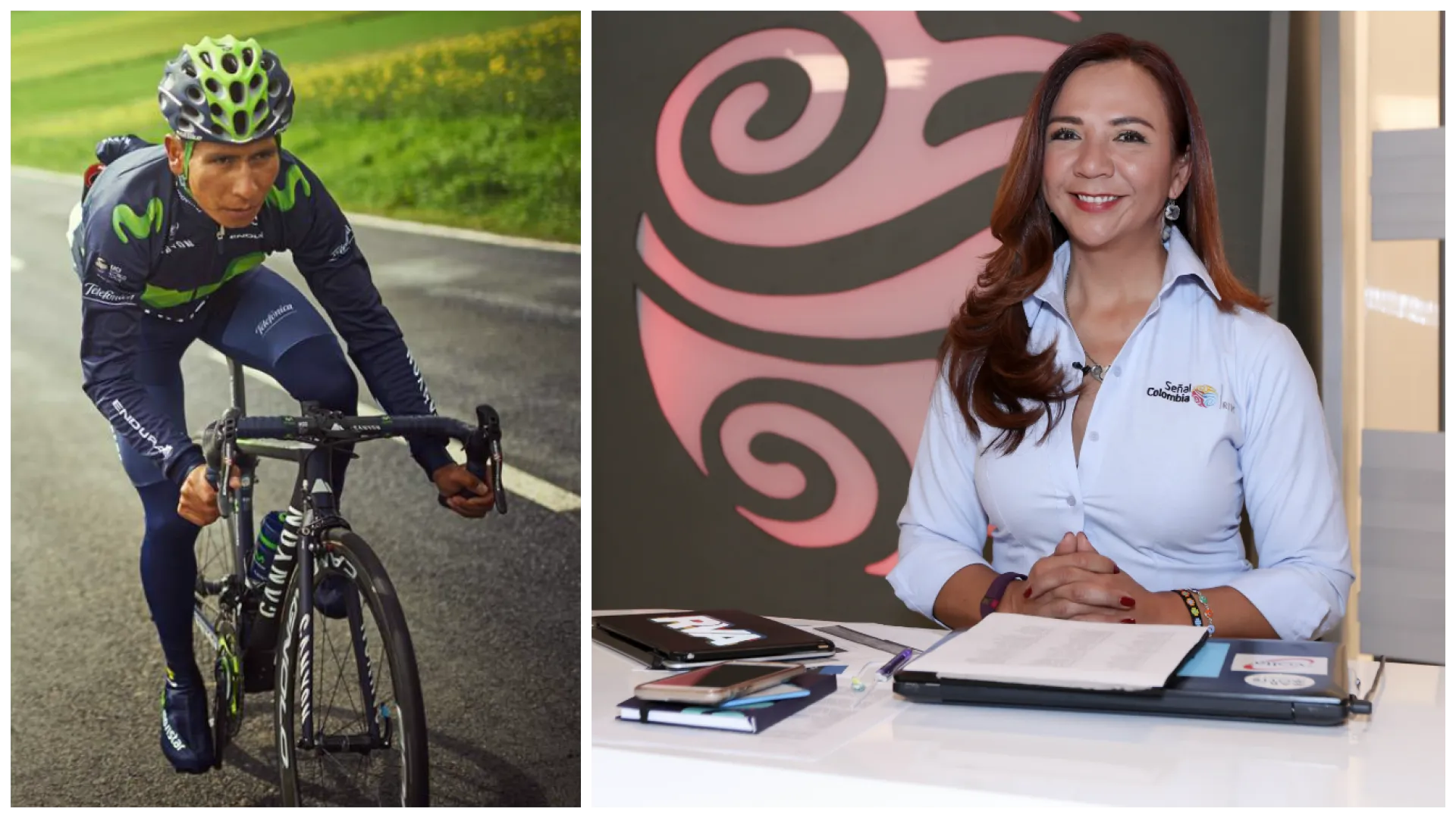 ´Goga“ Ruiz y Nairo Quintana, protagonistas de Ruta del Sur