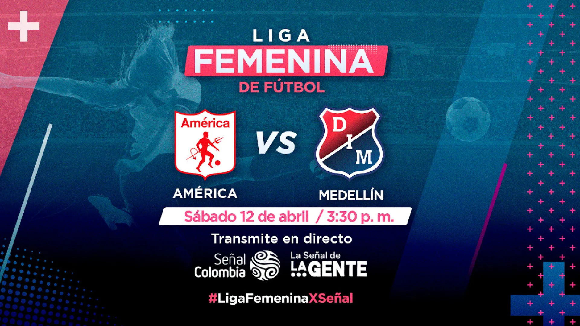 América vs. Independiente Medellín: fútbol femenino en vivo por Señal Colombia