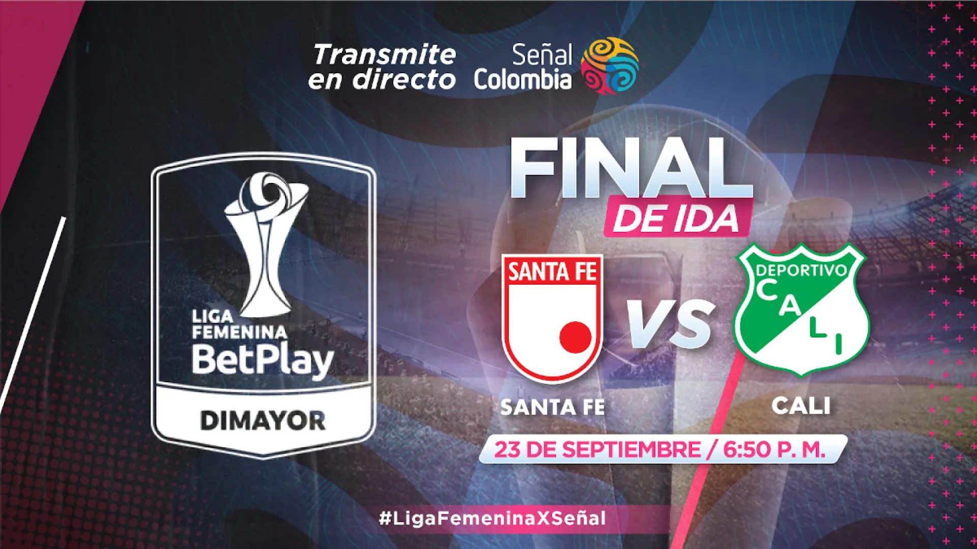 Santa Fe y Deportivo Cali, duelo histórico por la Corona Femenina: ¡Viva la Gran Final por Señal Colombia!|
