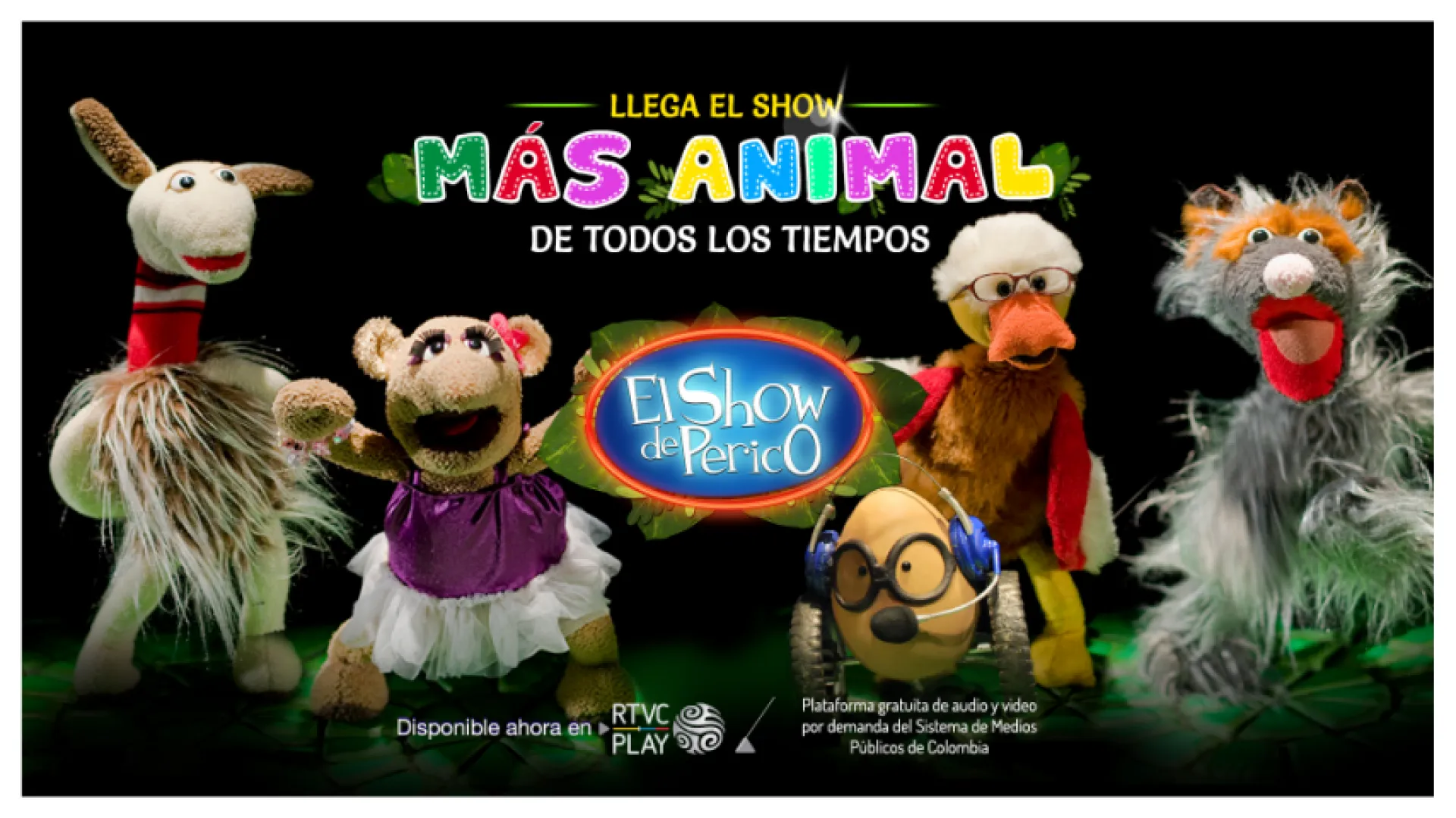 El Show del Perico disponible en RTVCPlay