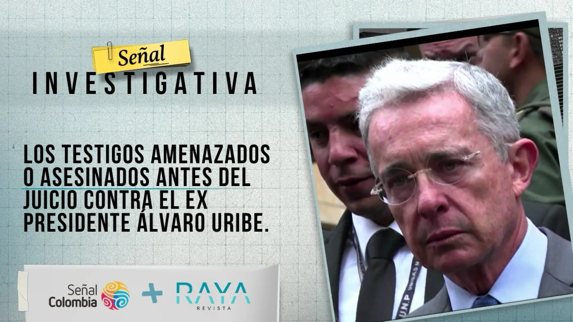 ¿Ya sabe quiénes son los testigos amenazados antes del juicio contra el expresidente Álvaro Uribe Vélez 