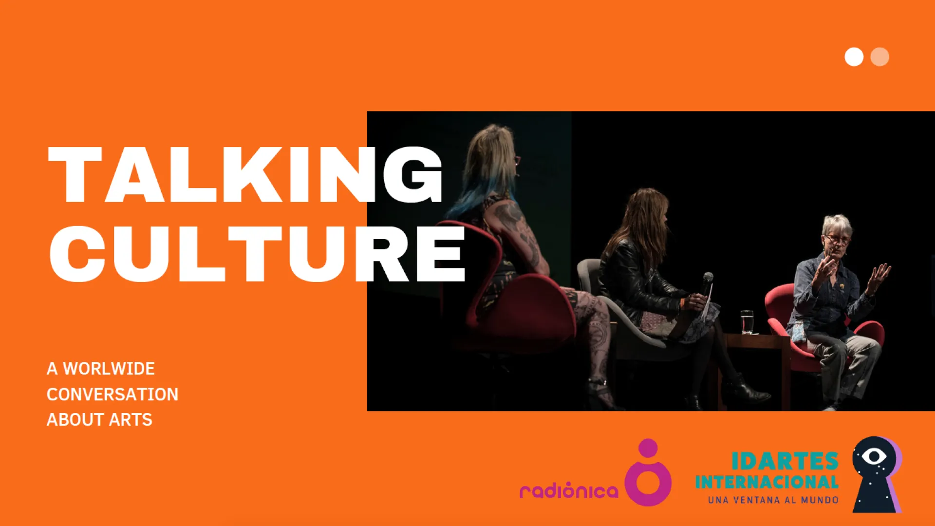 Talking Culture, un espacio de diálogo virtual para interesados en el arte y la cultura