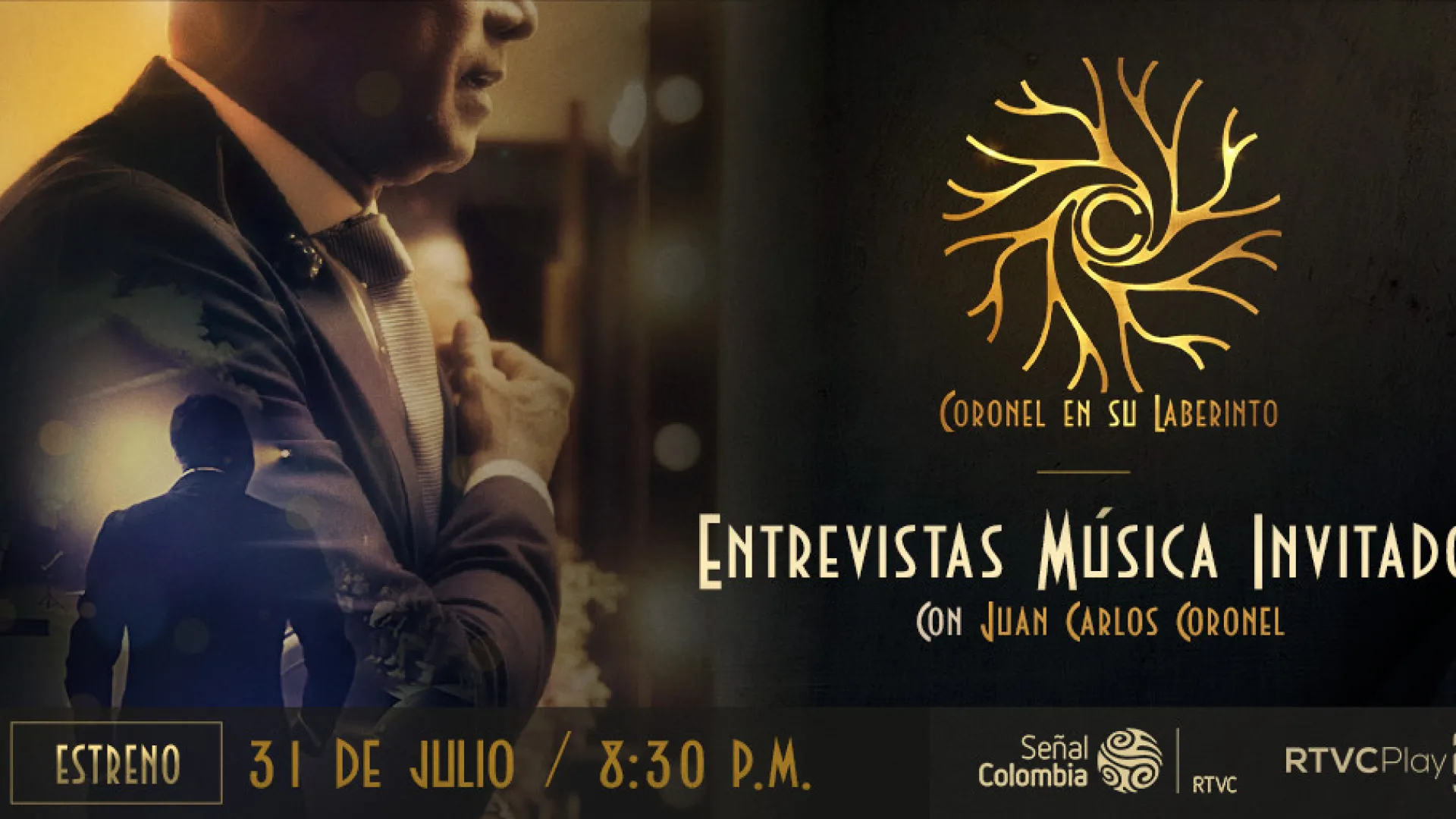 Quiénes son los invitados de “Coronel en su laberinto”, la nueva serie de Señal Colombia