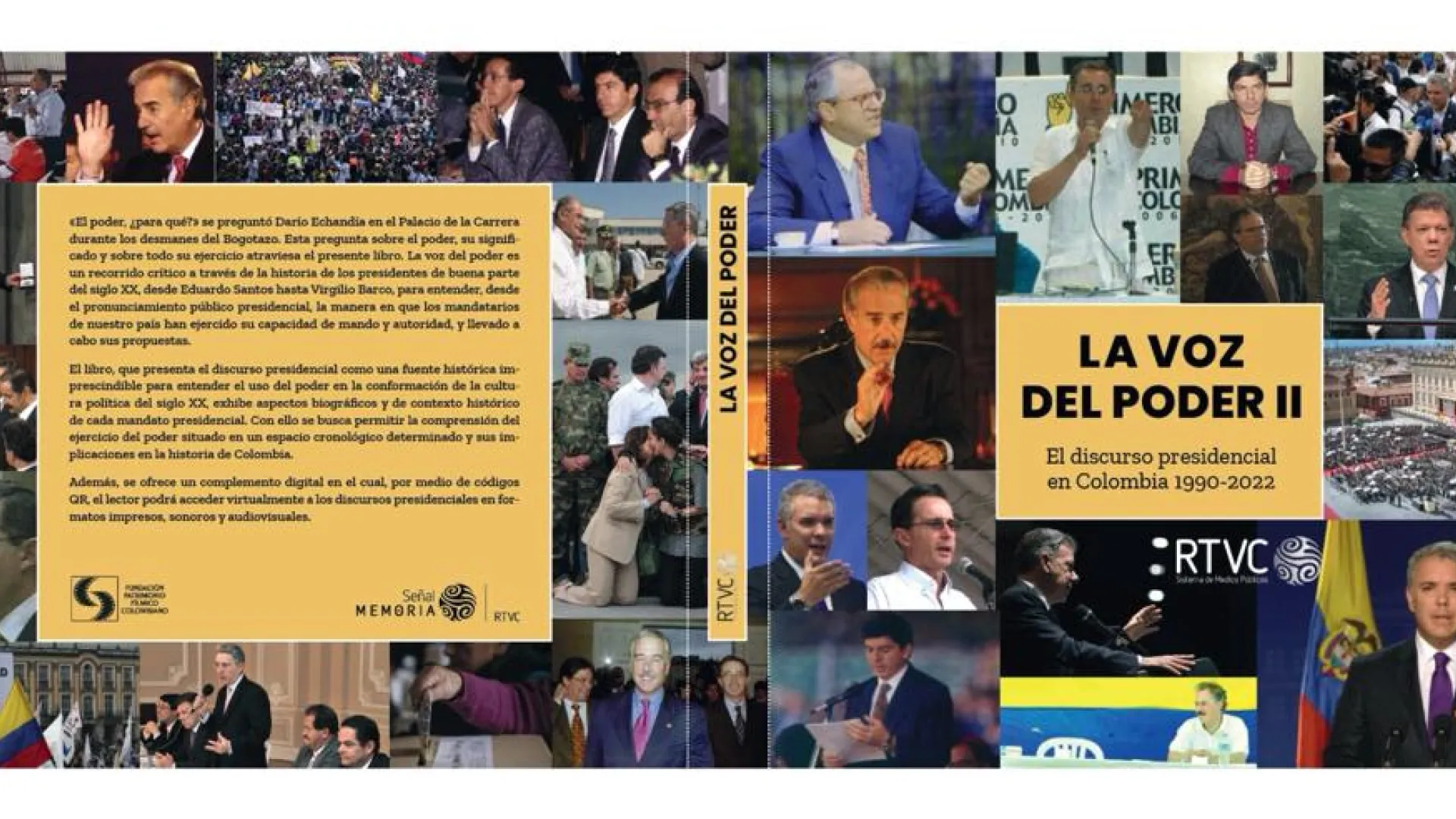Lanzamiento del libro 'La voz del poder II': el ejercicio del poder a través de la palabra de los mandatarios colombianos