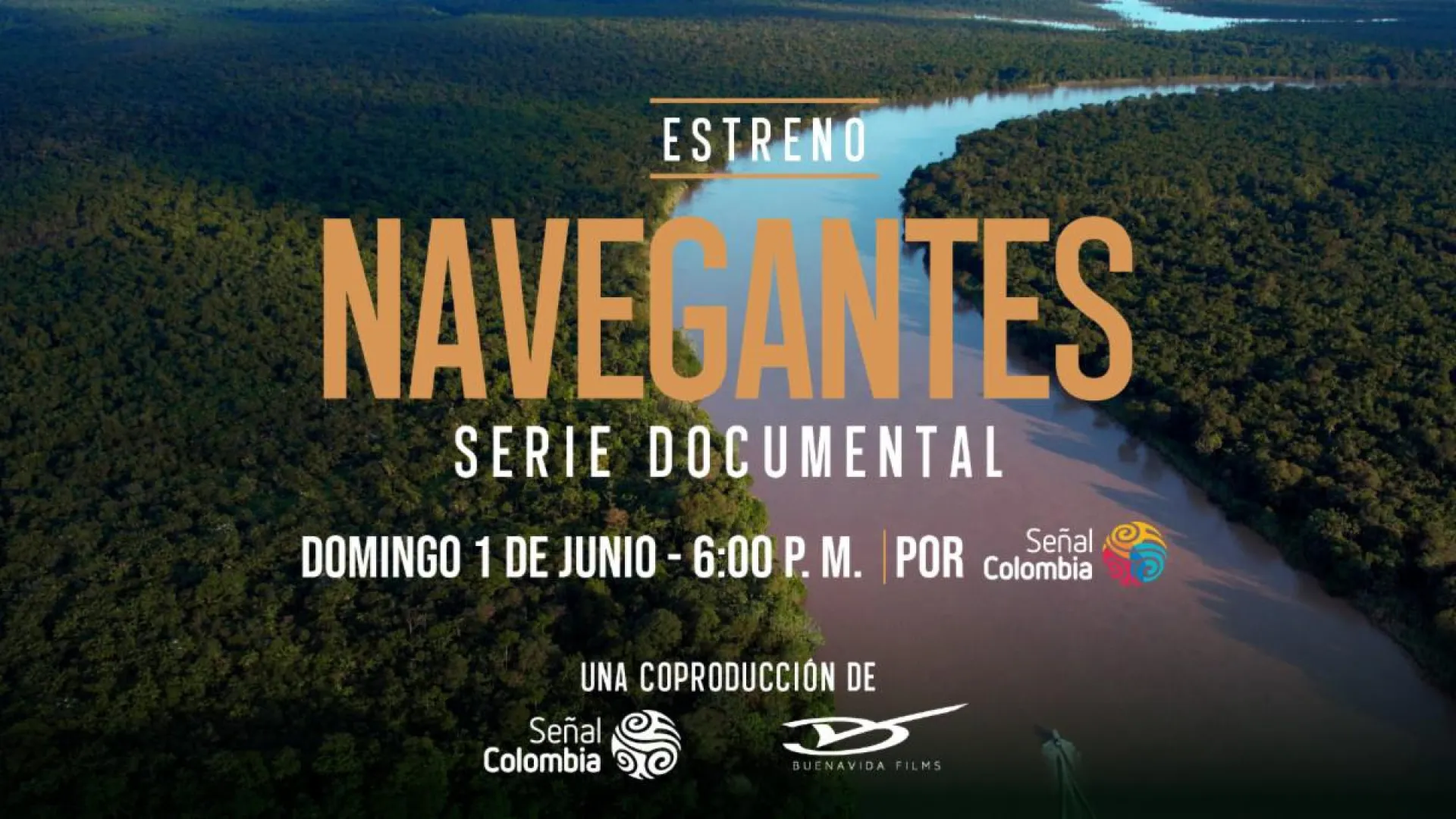 "Navegantes", la serie documental para navegar los grandes ríos y ciénagas de Colombia