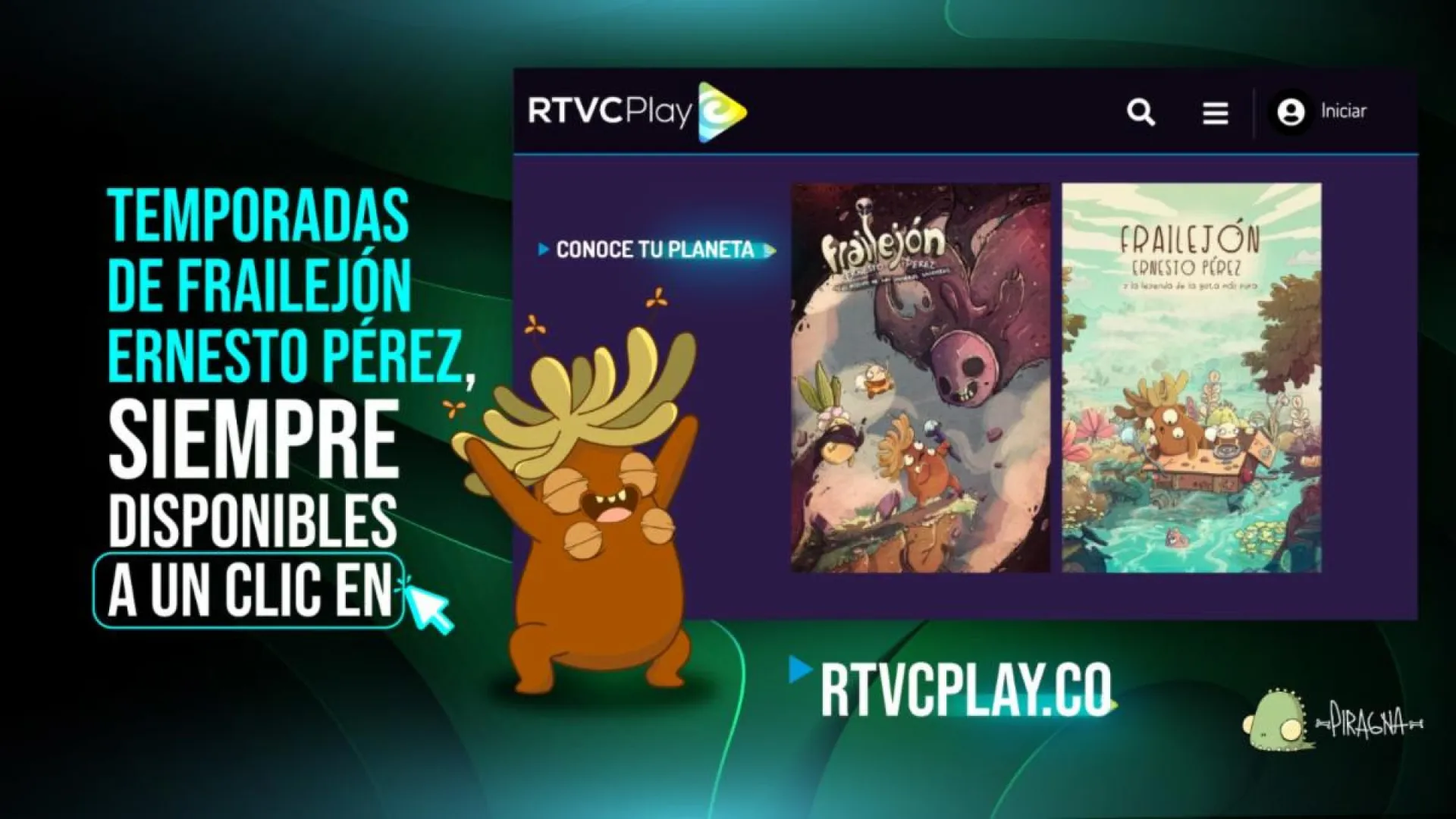 Frailejón Ernesto Pérez está vivo y en RTVC, su casa