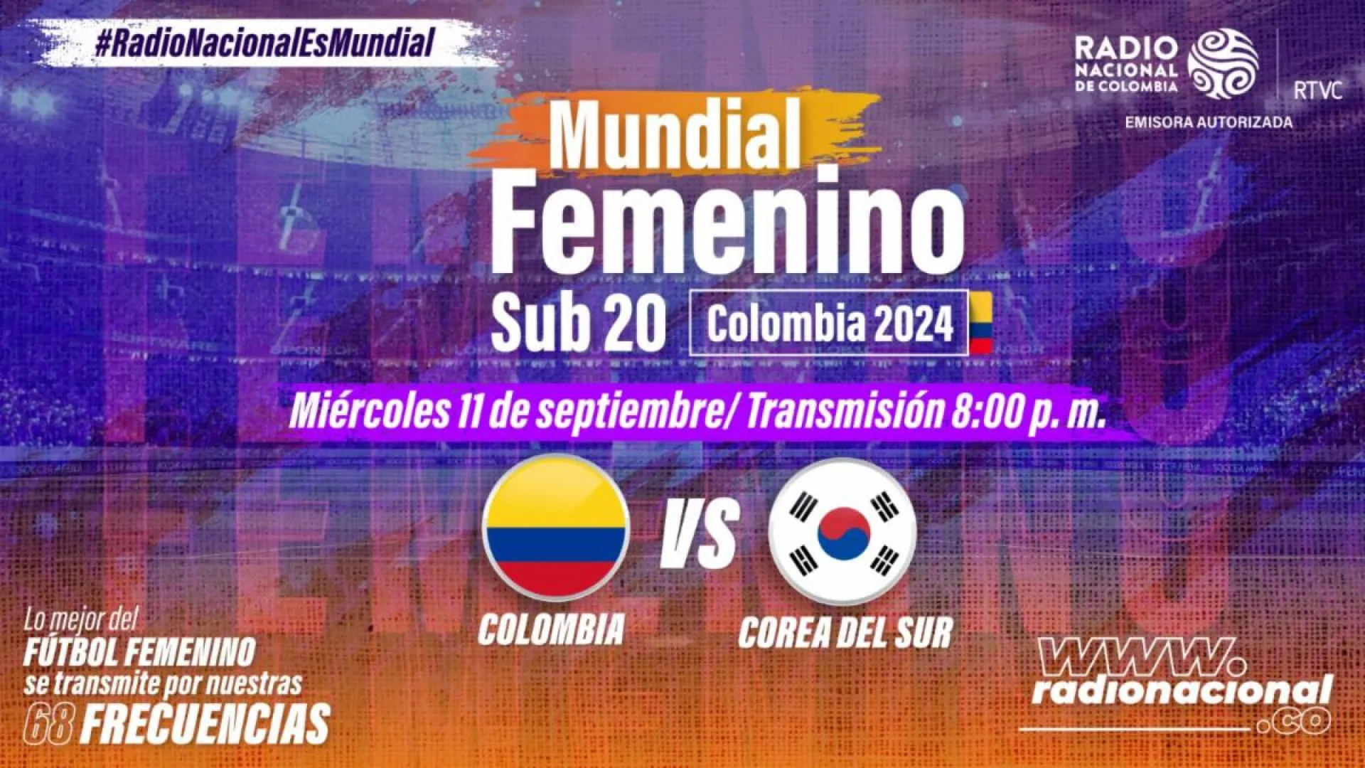 Así puede vivir el sueño mundialista: Colombia vs. Corea del Sur