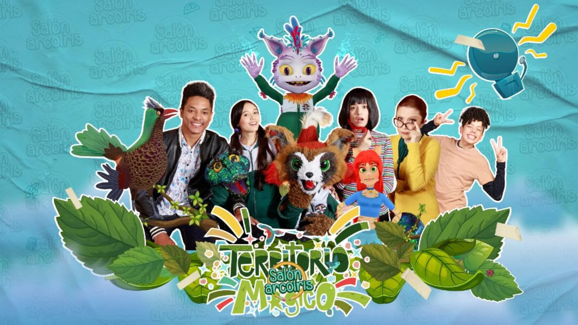 "Territorio Mágico" regresa a la pantalla de Señal Colombia con su nueva temporada: "Salón Arcoíris"