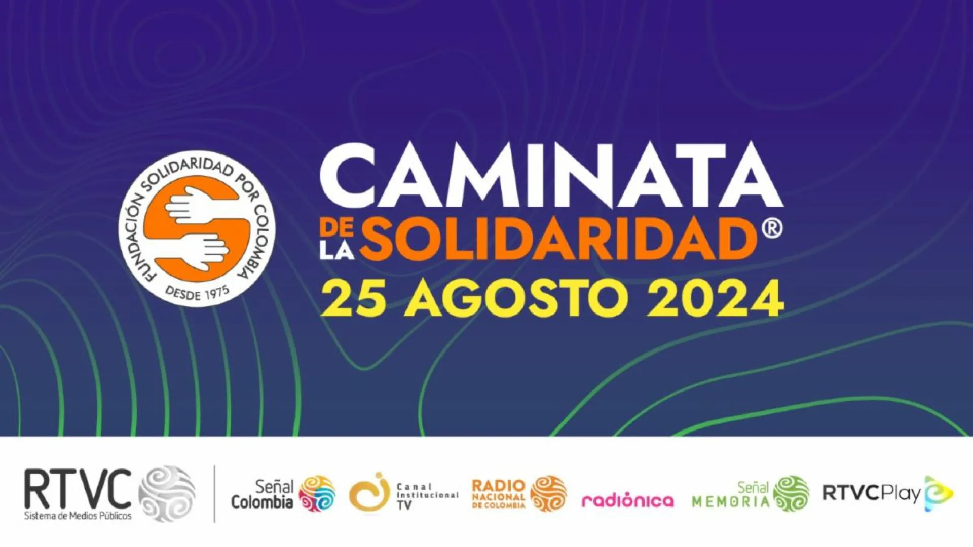 RTVC apoya la cultura, la paz y la Caminata de la Solidaridad 2024