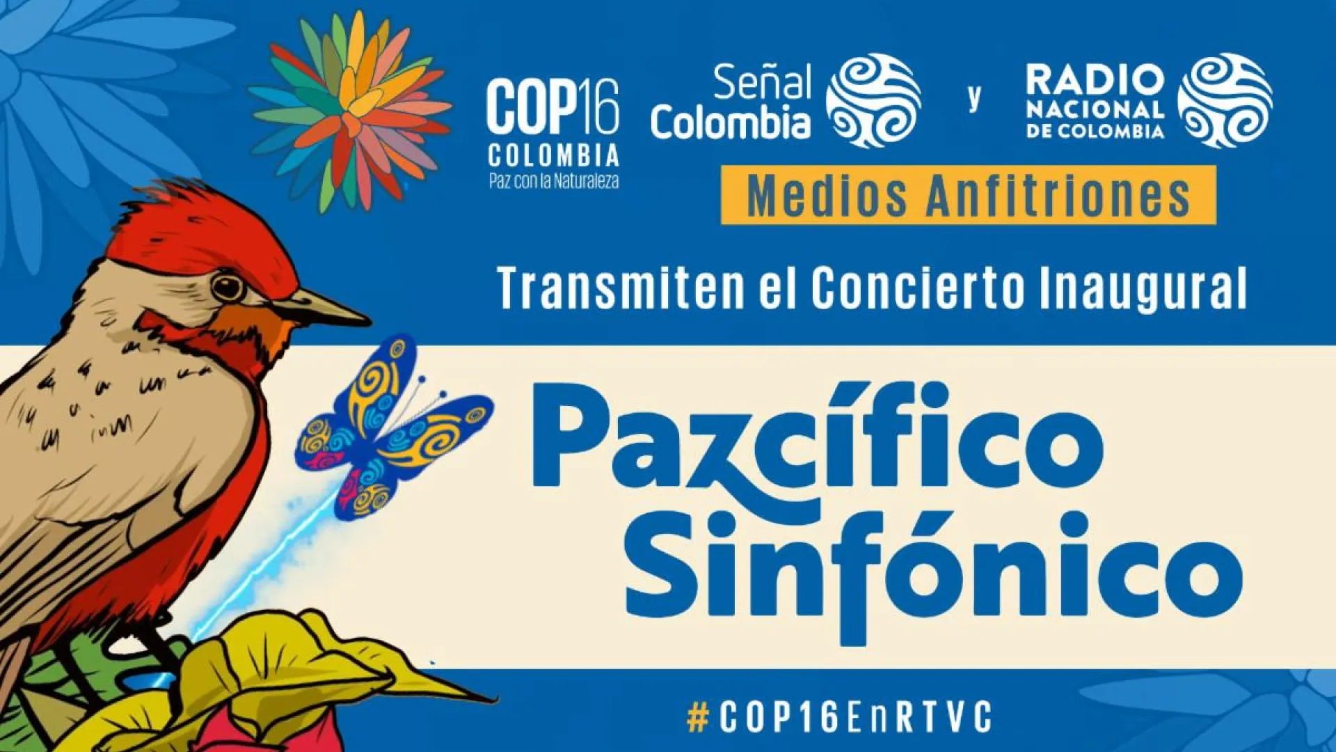 Así podrá ver el concierto inaugural de la COP16 ‘Pazcífico Sinfónico’