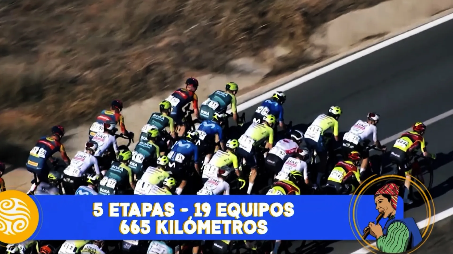 La Vuelta a la Comunidad Valenciana se vivirá por Señal Colombia