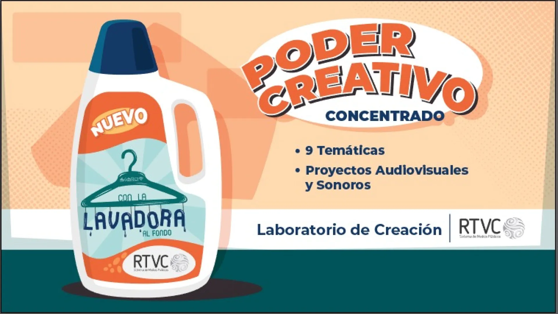 Abiertas las postulaciones para el laboratorio creativo “Con La Lavadora al Fondo” de RTVC