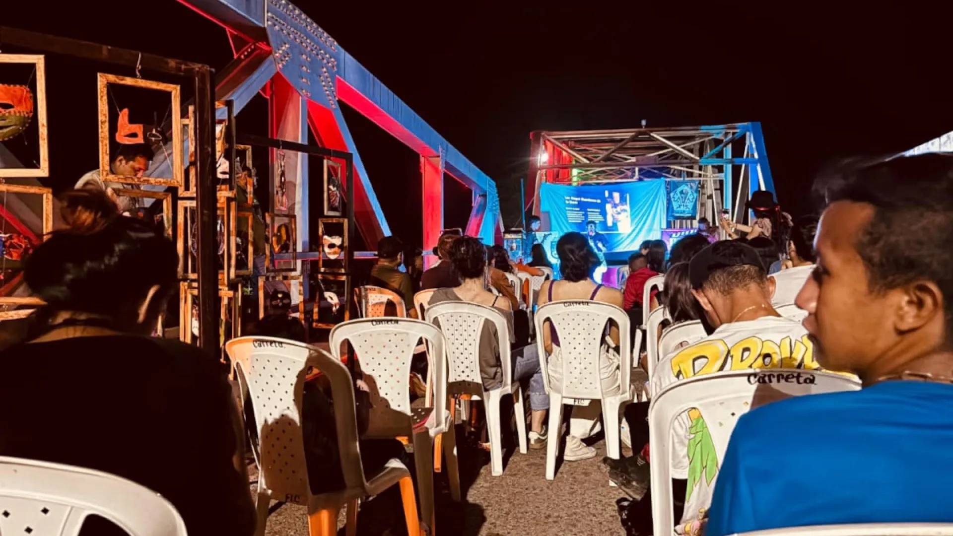 ‘Cine con la gente’ sigue desde Arauca, ahora en la frontera colombo-venezolana