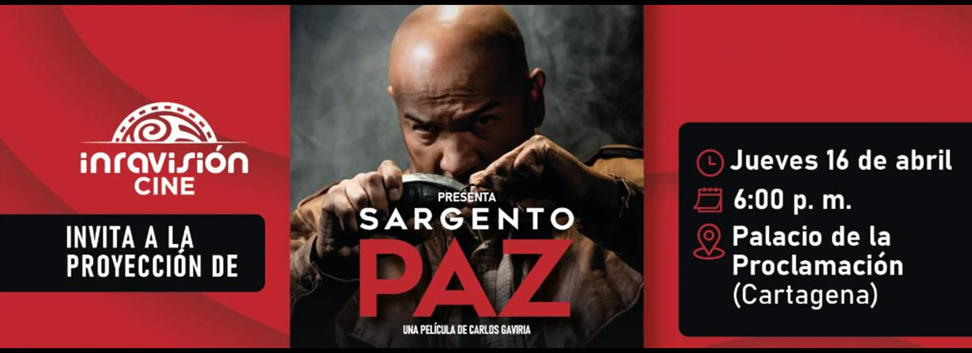 'Sargento Paz', la película de Inravisión en el Festival de Cine de Cartagena