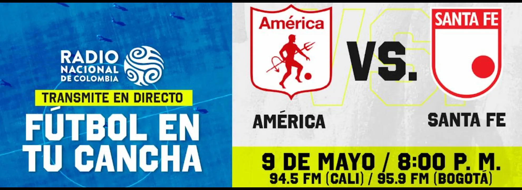 Con América vs. Santa Fe inician los cuartos de final por Radio Nacional de Colombia