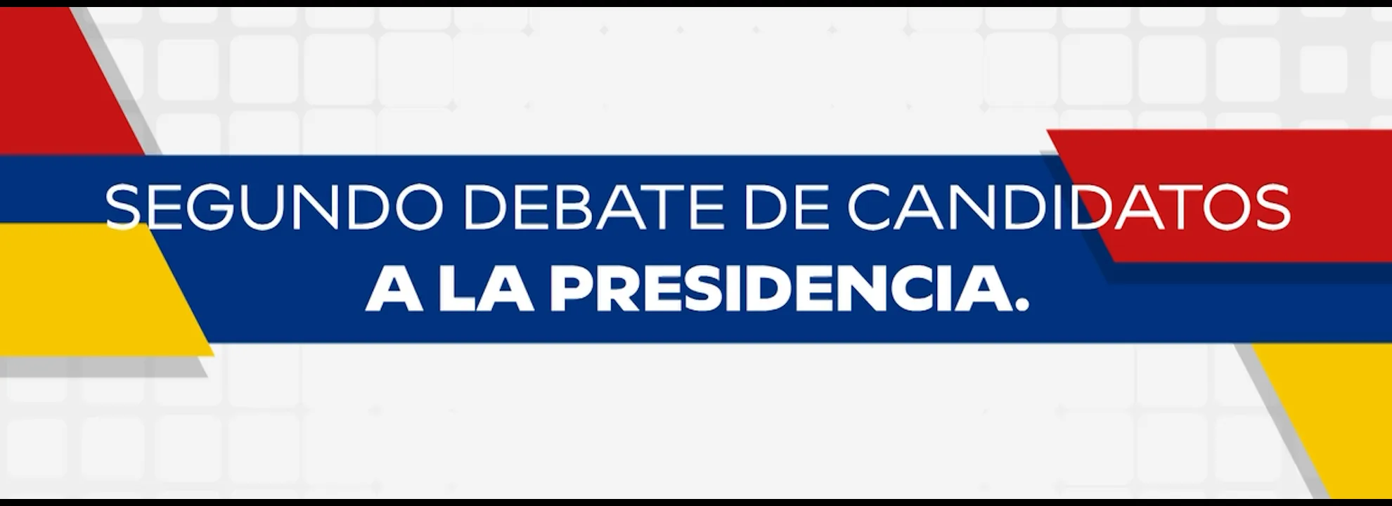 Conéctese con el segundo debate presidencial en Inravisión Sistema de Medios Públicos