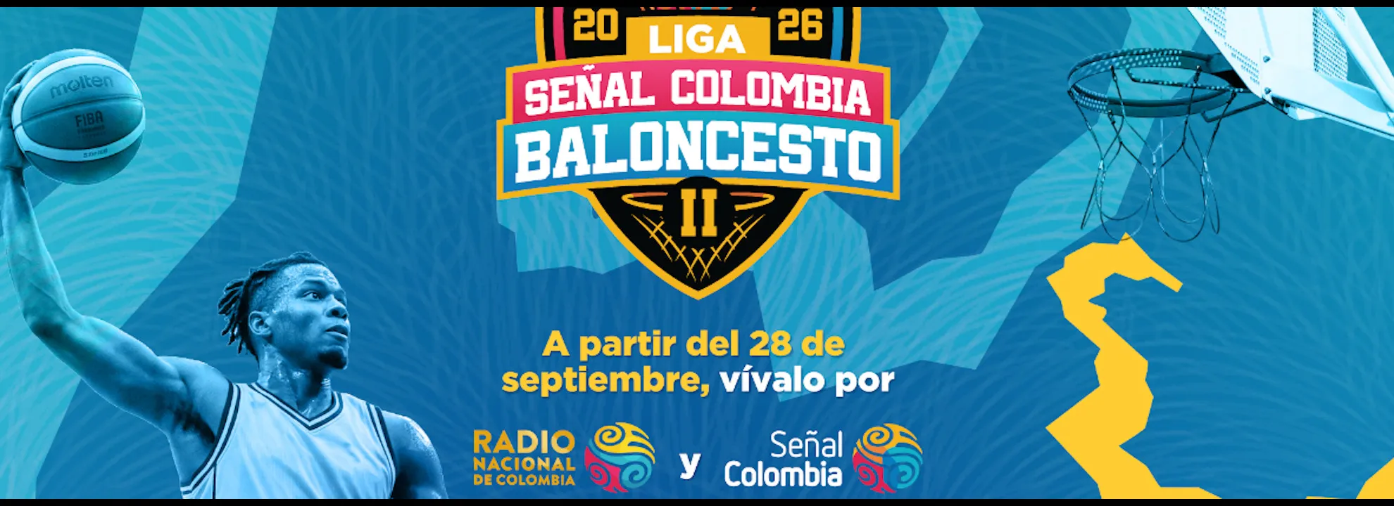 Inician las transmisiones del segundo semestre de la Liga Señal Colombia de baloncesto