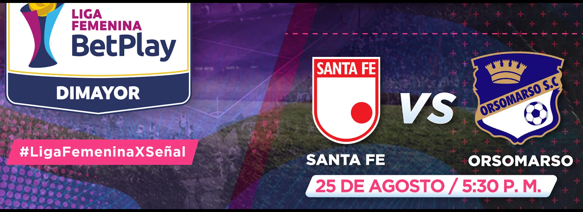 Inician los Cuadrangulares de la Liga Femenina de fútbol por Señal Colombia