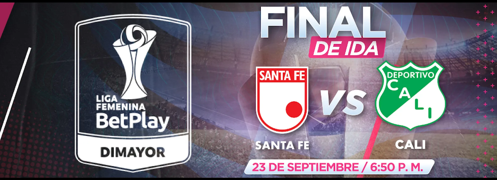 Santa Fe y Deportivo Cali, duelo histórico por la Corona Femenina: ¡Viva la Gran Final por Señal Colombia!