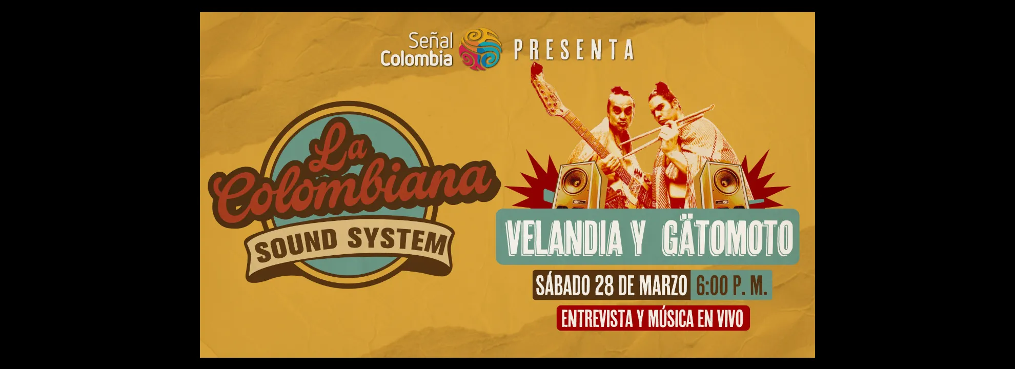 Velandia y Gatomoto en La Colombiana Sound System