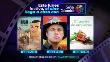 Este lunes festivo el cine llega a casa con Señal Colombia