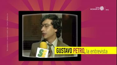 La mirada a la paz de Gustavo Petro, en el archivo de Señal Memoria